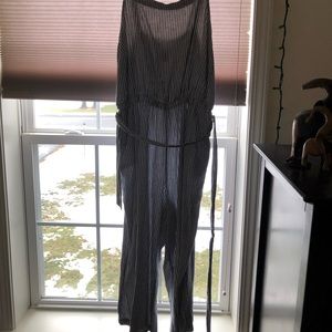 Striped Jumpsuit